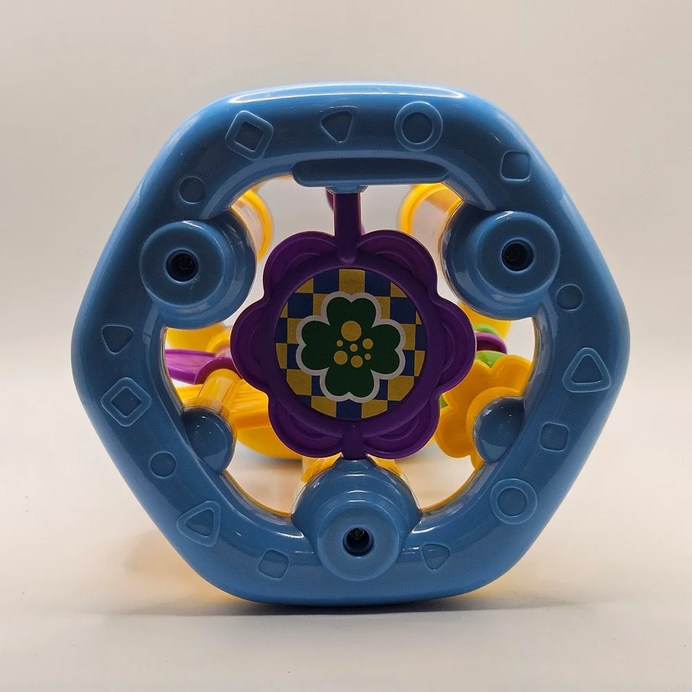 HAP‎ P KID FUN N ROLL FLOWER INFANT DEVELOPMENTAL TOY BY LITTLE LEARNER